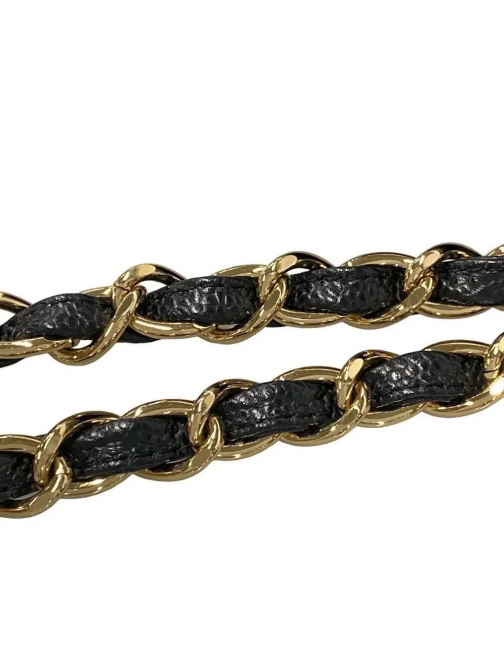 Chanel Shoulder Bag Petit Timeless Tote Quilted Black Chain Gold